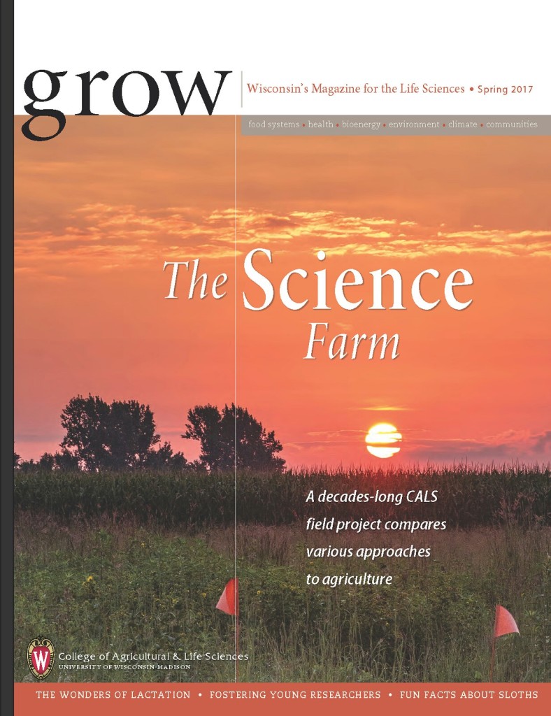 Cover, spring edition, Grow magazine